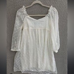 ModCloth NWT White Women’s Dress Size Medium